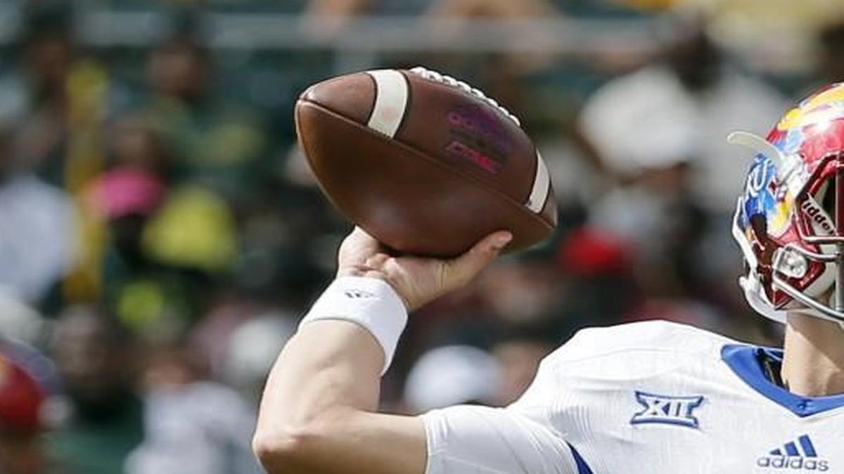 Kansas quarterback Ryan Willis had a tough day against Baylor on Saturday.