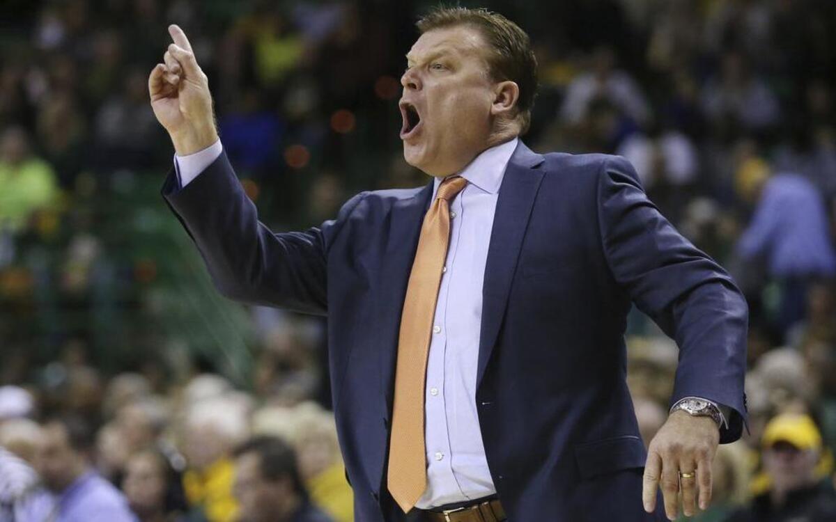 Oklahoma State head coach Brad Underwood