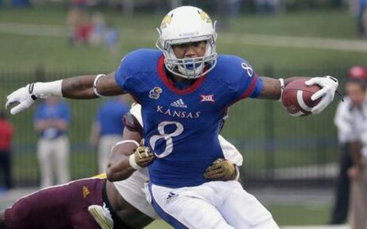 
Kansas wide receiver Nick Harwell will have a little extra motivation Saturday against Texas.
