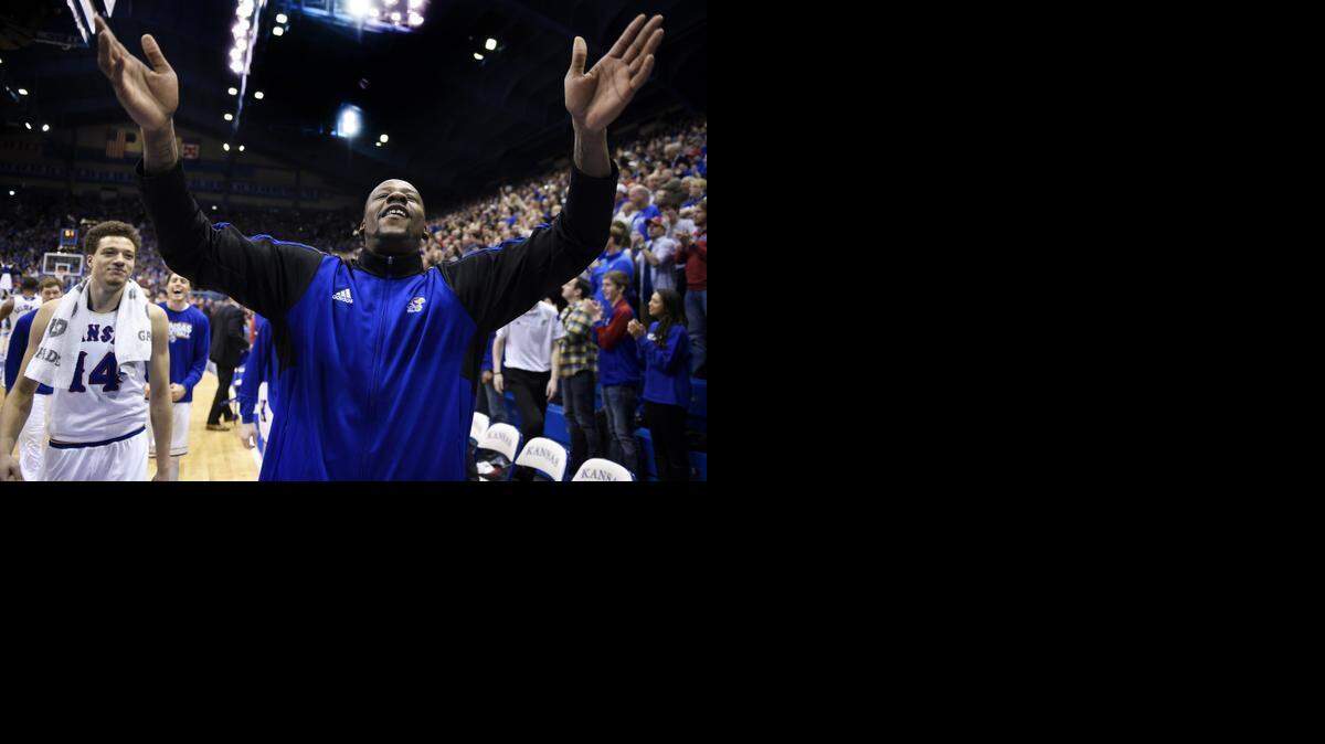 
Cliff Alexander had a lot to celebrate during his only season at Kansas.
