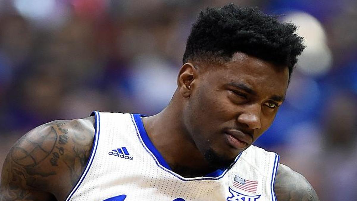Kansas senior forward Jamari Traylor had a swollen eye but no concussion after taking a shot to the face from teammate Cheick Diallo in the Jayhawks’ 70-63 win over TCU on Saturday.