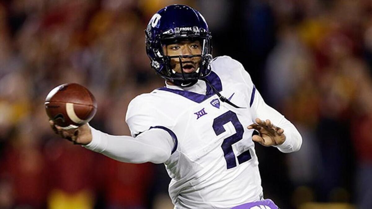 TCU quarterback Trevone Boykin