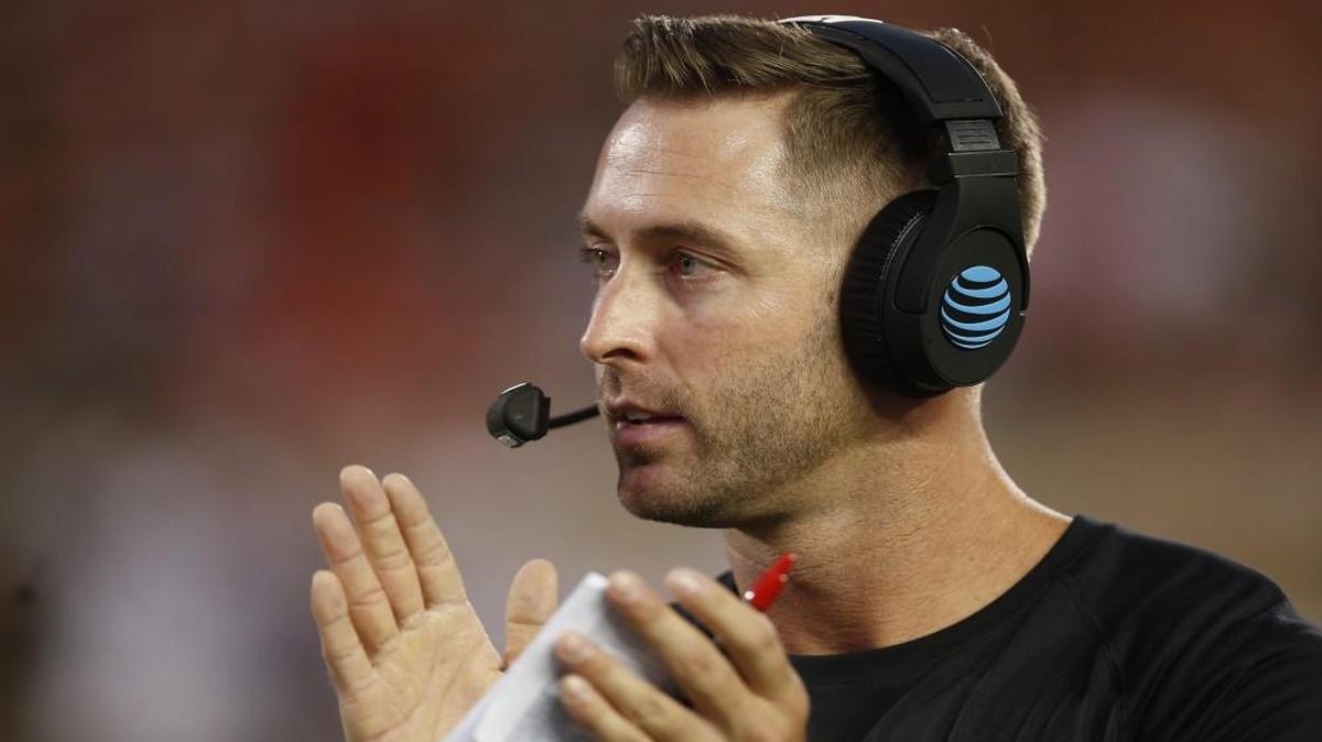 Texas Tech coach Kliff Kingsbury.