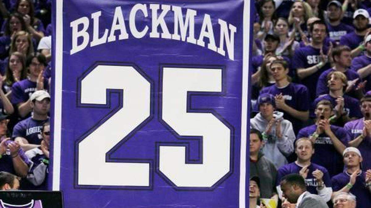 
Rolando Blackman, who had his K-State number retired in 2007, will enter the National Collegiate Basketball Hall of Fame in November in Kansas City
