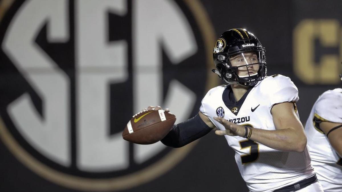 Missouri quarterback Drew Lock