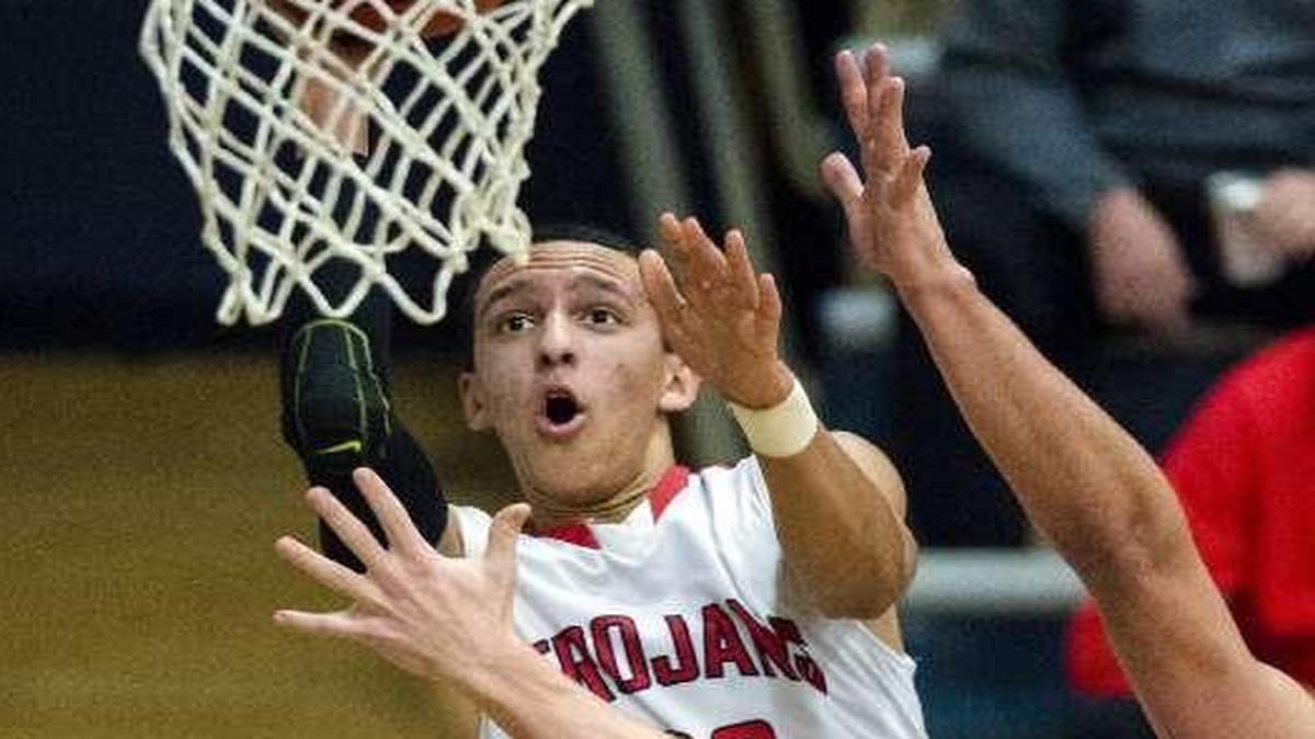 Landry Shamet, who played at Park Hill (above left), played only three games at Wichita State last season before he took a medical redshirt.
