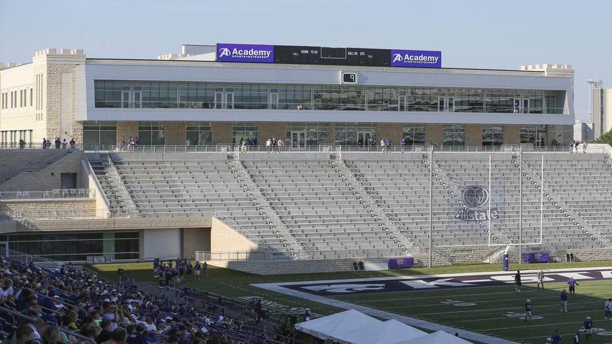The new Vanier Football Complex on the north side of Bill Snyder Family Stadium was completed before the 2015 Kansas State football season. A variety of athletic facility improvements at K-State and at Kansas have led to an influx in donations.