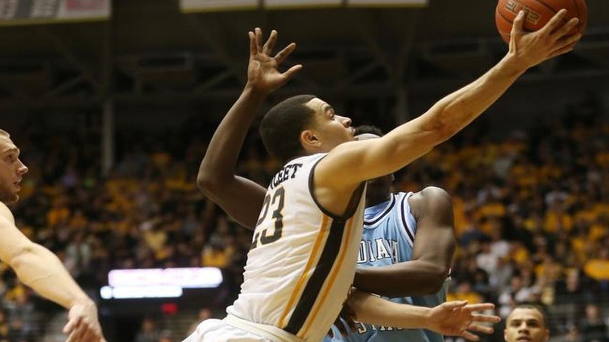 Wichita State’s Fred VanVleet went through Indiana State for a career-high 29 points in an 82-62 Shockers victory.
