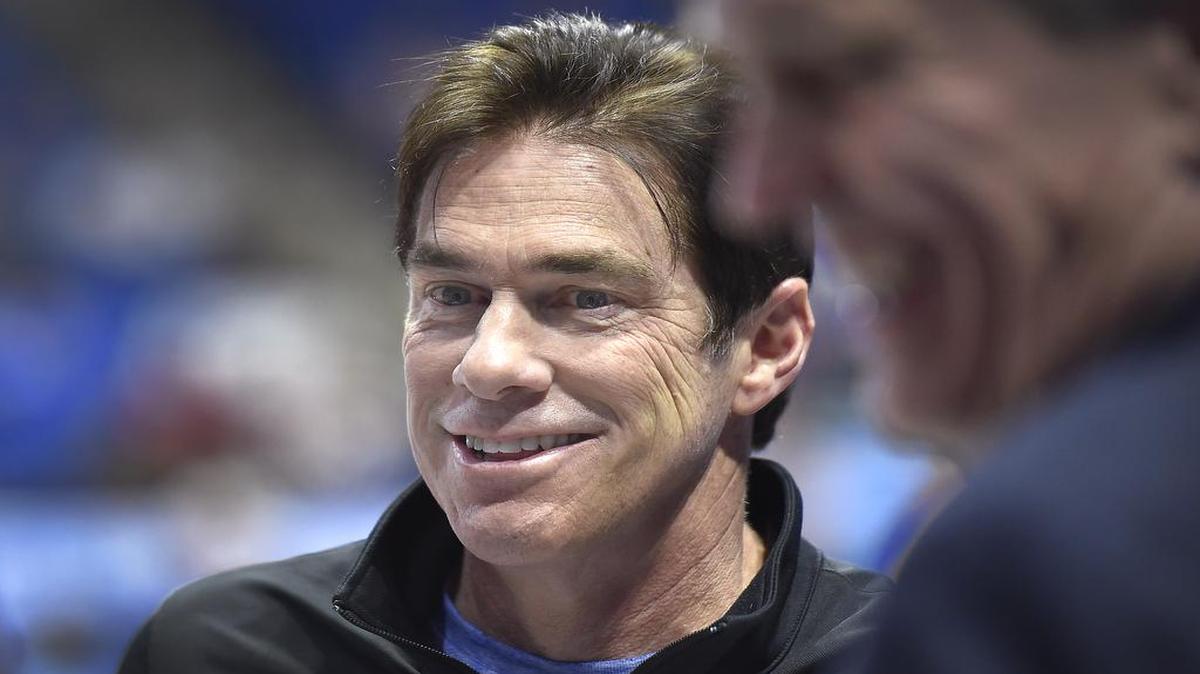 Former Kansas State guard Tim Jankovich now coaches the SMU Mustangs. SMU will face Southern California on Friday in a first round game of the NCAA Tournament in Tulsa, Okla.