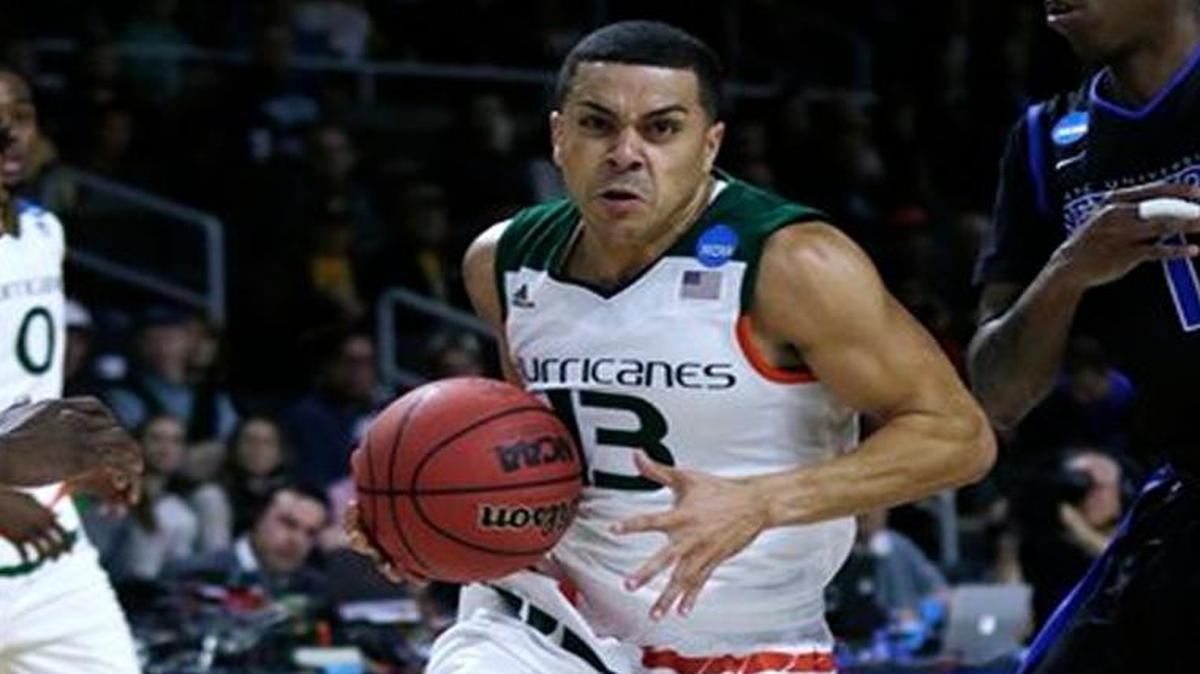 Miami guard Angel Rodriguez will try to lead the Hurricanes past Villanova in Thursday’s NCAA Tournament game.