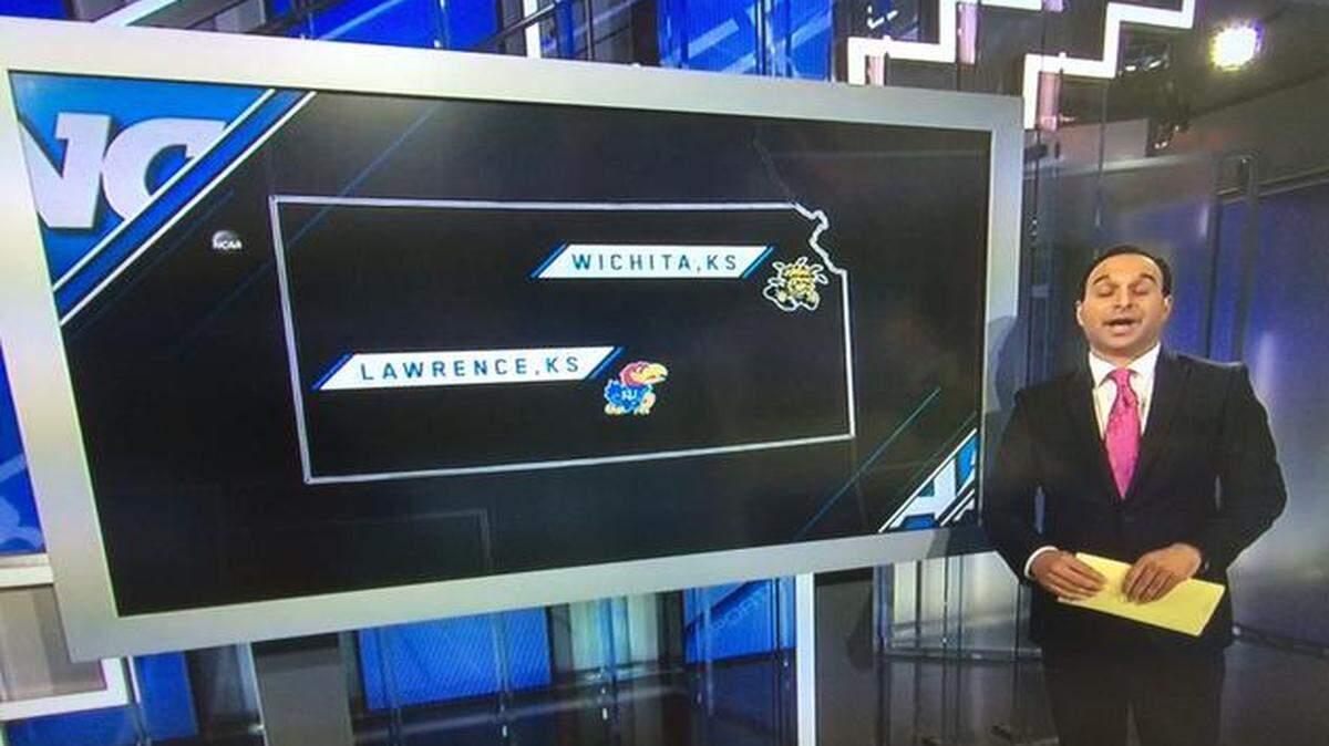 
Check out where geographically challenged ESPN put Wichita and Lawrence. They do have maps in the East, don’t they?
