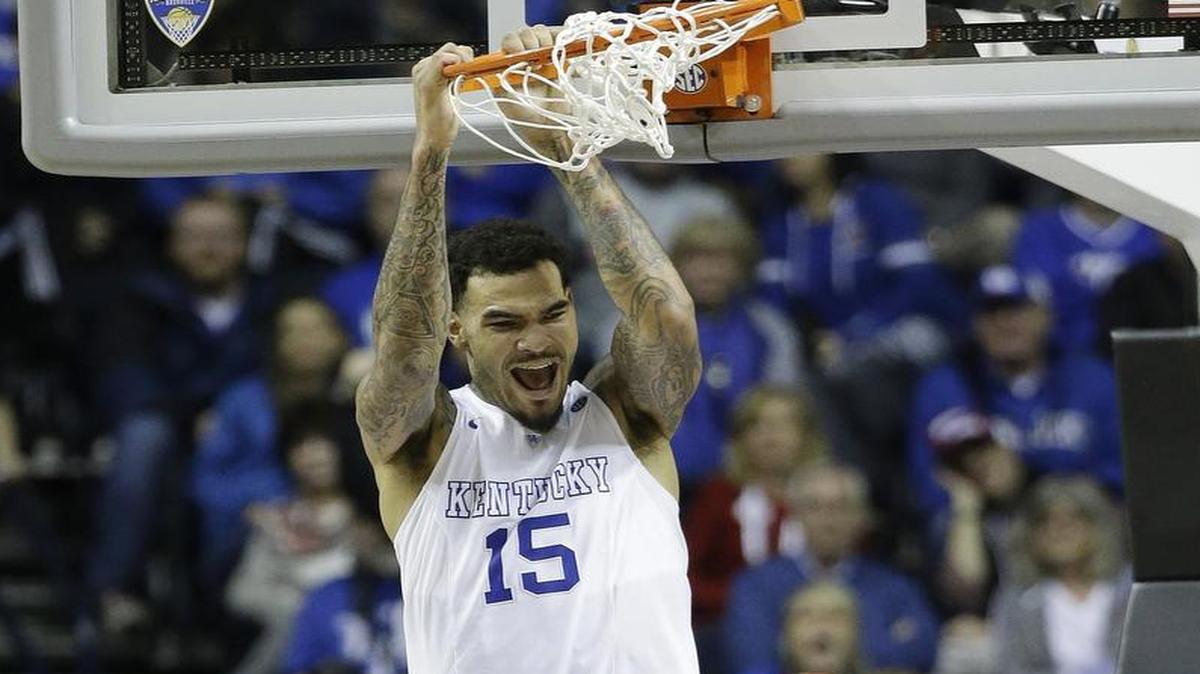
Willie Cauley-Stein averaged 8.0 points, 6.2 rebounds, 2.2 blocks and 1.1 steals per game in three seasons at Kentucky
