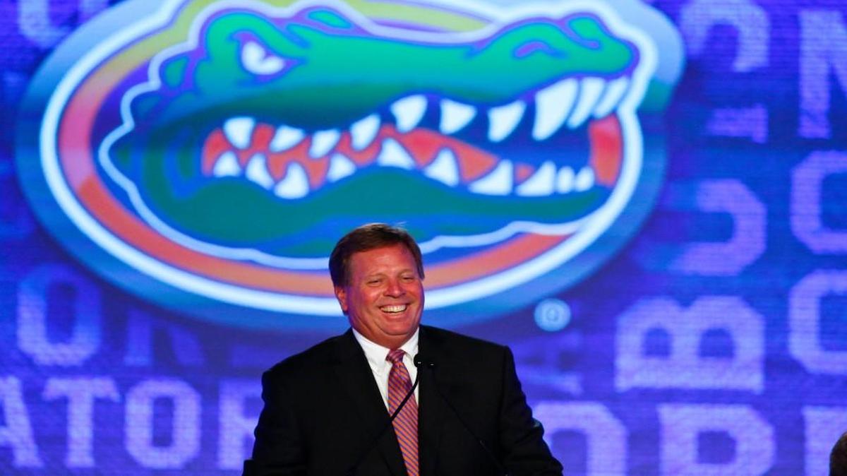 Florida won the SEC East last season, but it limped to the season’s finish line with three straight losses. Monday at SEC Football Media Days, second-year coach Jim McElwain said he remains eager to keep building a brighter future with the Gators.