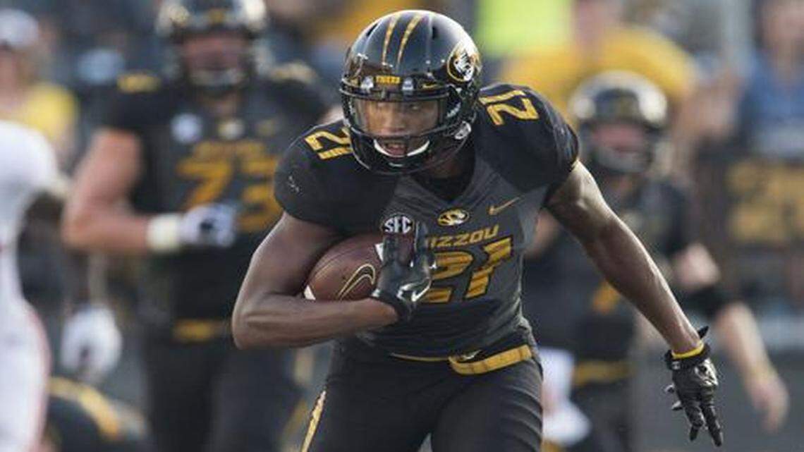 
Missouri Tigers wide receiver Bud Sasser has emerged as the team’s top threat in the passing game this year.



