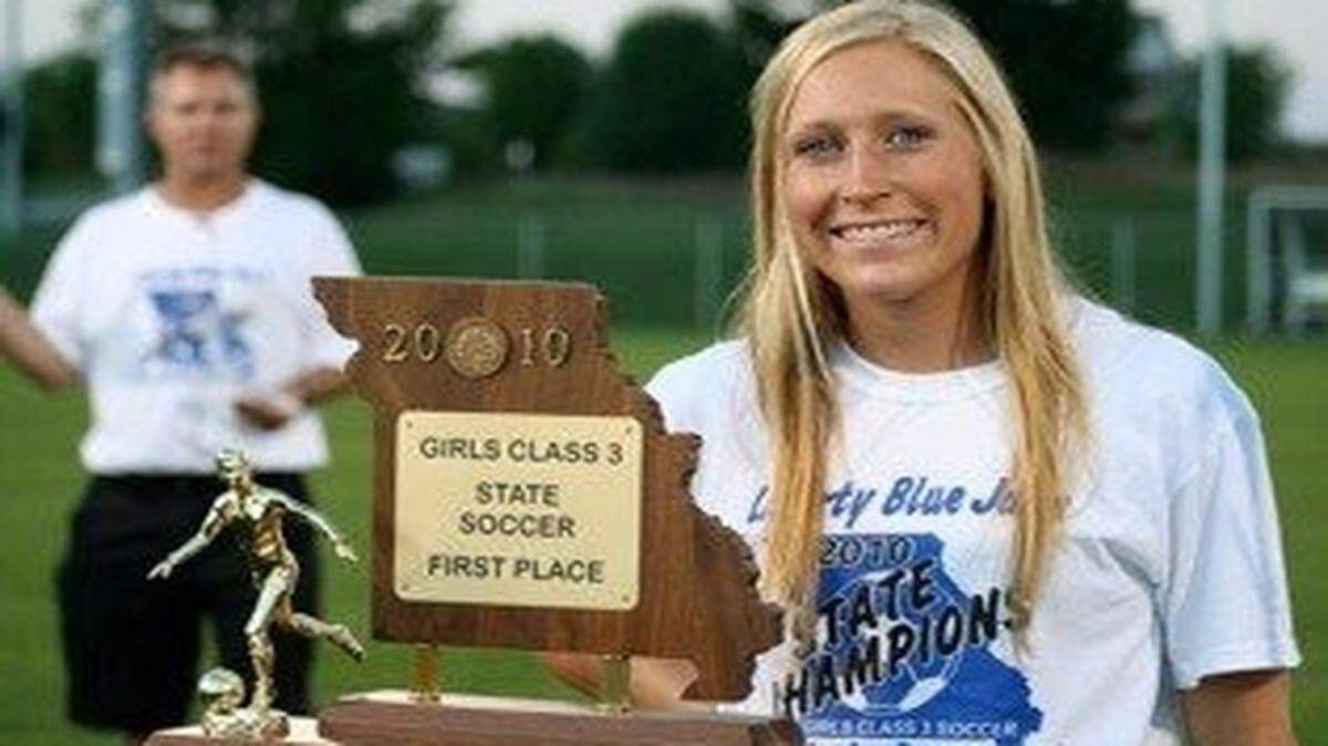 
Kaysie Clark when she was at Liberty High School.
