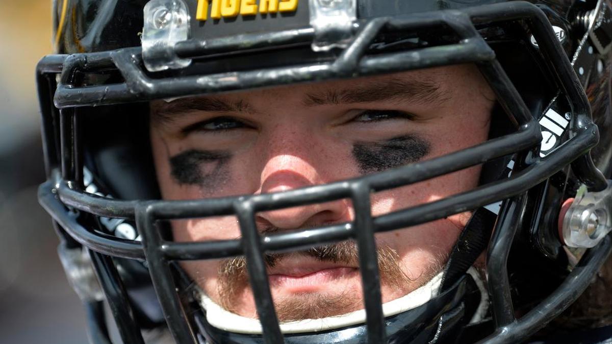 
Missouri Tigers offensive lineman Connor McGovern 
