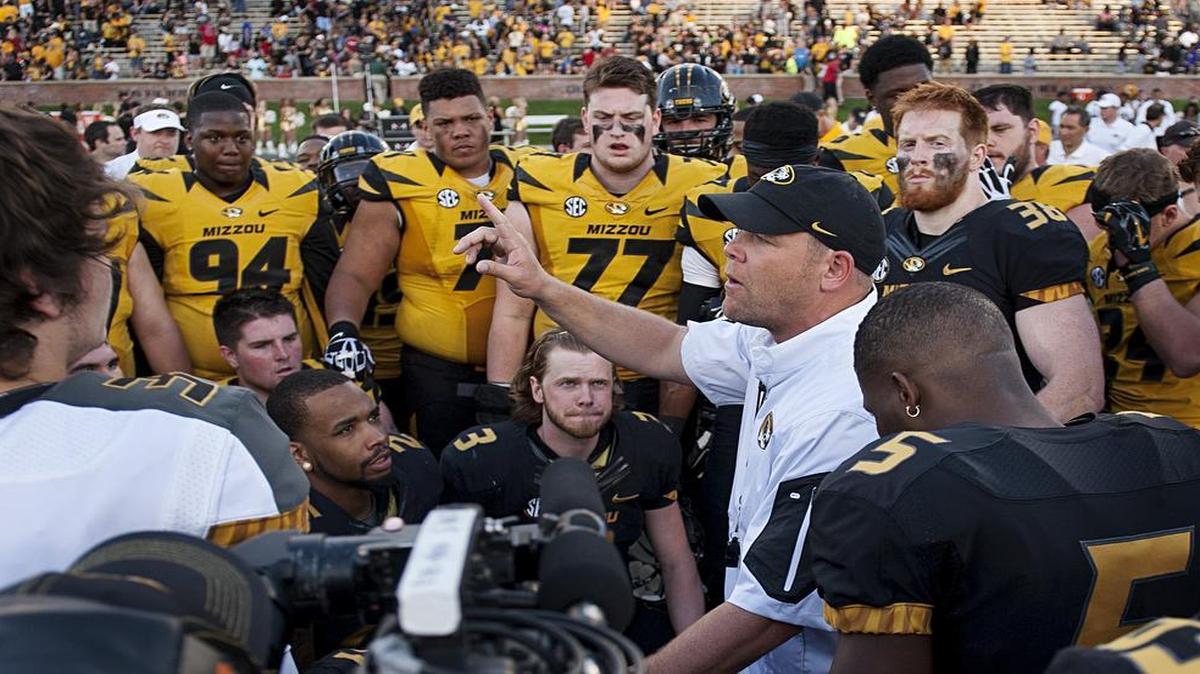 Barry Odom’s first regular-season game as head coach is Saturday, when Missouri plays at West Virginia (11 a.m. on Fox Sports 1).
