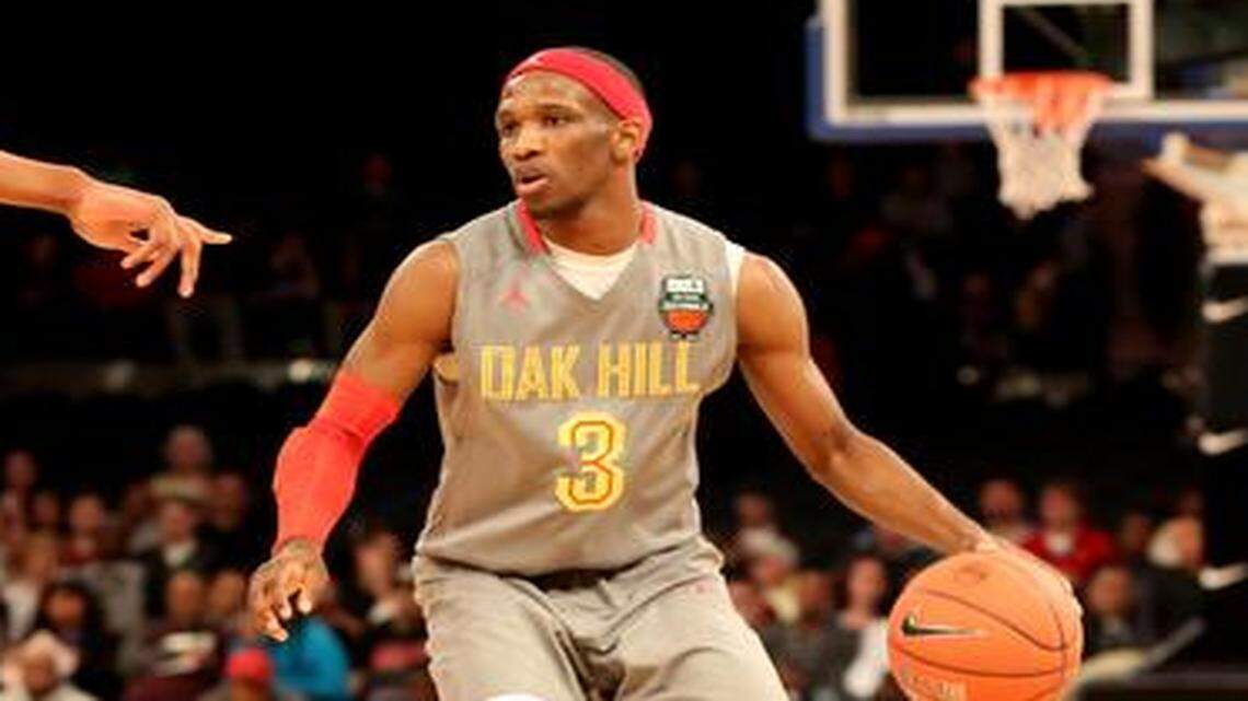 
Oak Hill Academy’s Terrence Phillips averaged 8.7 assists last season and his team is 88-4 in the last two seasons with Phillips serving as the primary ball-handler.
