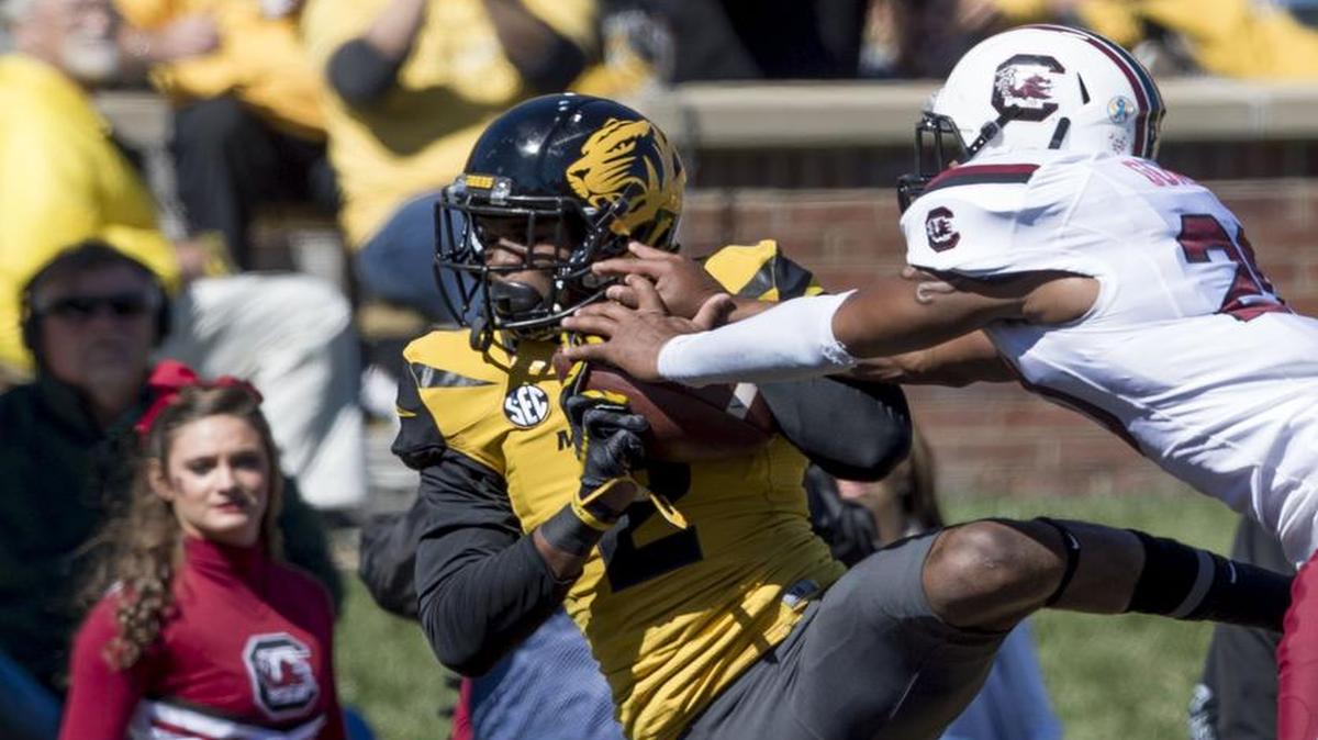 Missouri senior receiver Nate Brown has made a strong impression during spring practices.