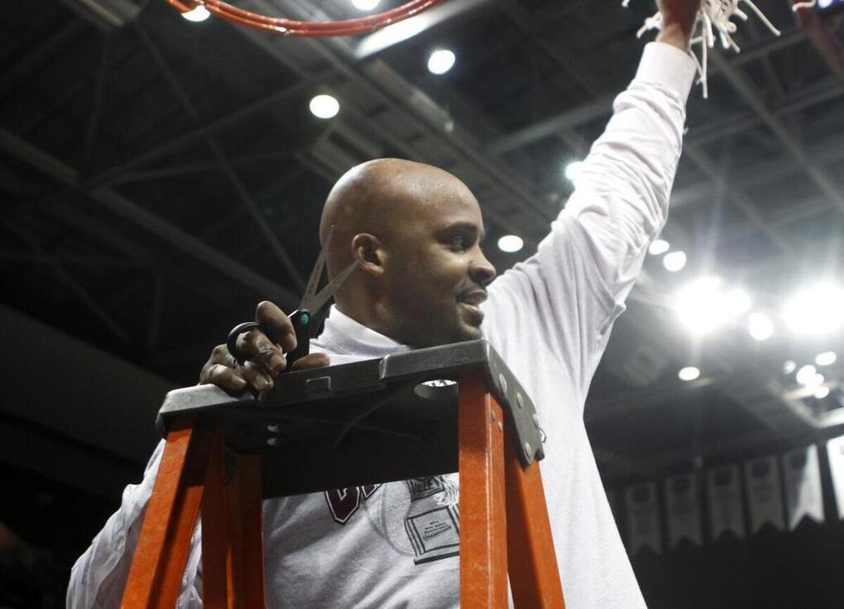 Cuonzo Martin cut down the net when he was coaching at Missouri State and his team won the Missouri Valley Conference title in 2011. Martin was announced Wednesday as the new coach at Missouri.