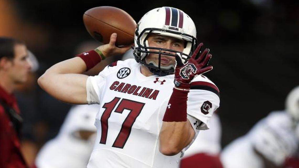 
South Carolina quarterback Dylan Thompson.
