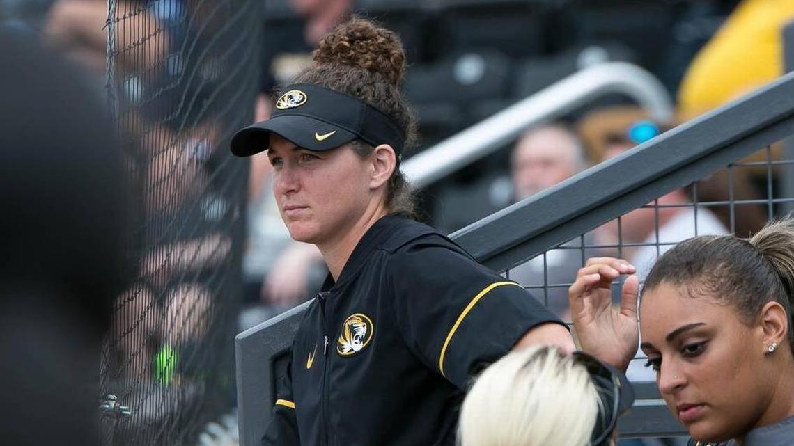 Mizzou interim softball coach Gina Fogue