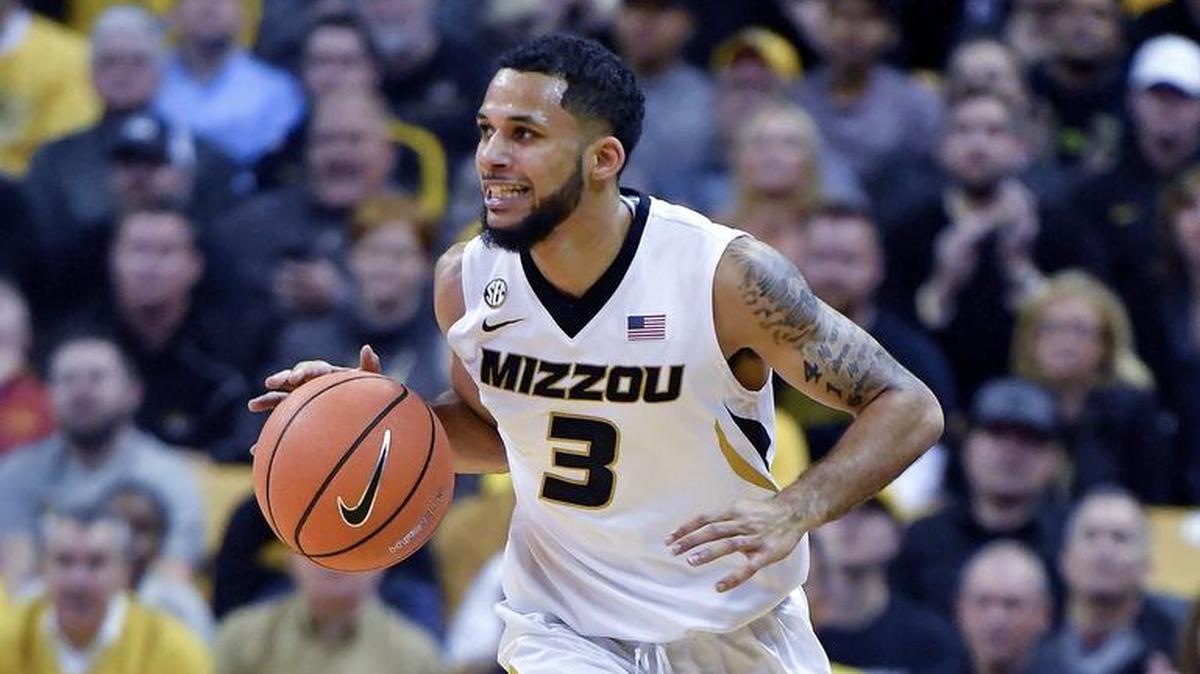Senior guard Kassius Robertson leads the Tigers in scoring this season with 14.3 points per game.