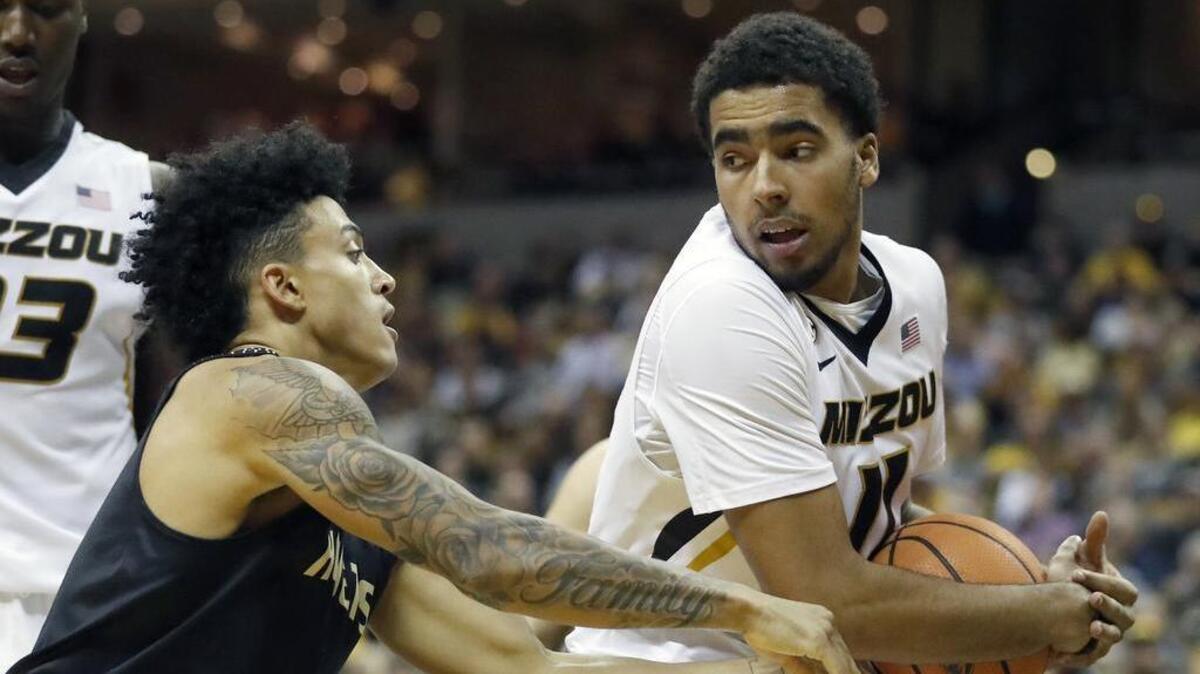 With his brother, Michael Porter Jr., likely out for the rest of the season, Jontay Porter (right) and his teammates will be counted on to pick up the slack in scoring for Missouri.
