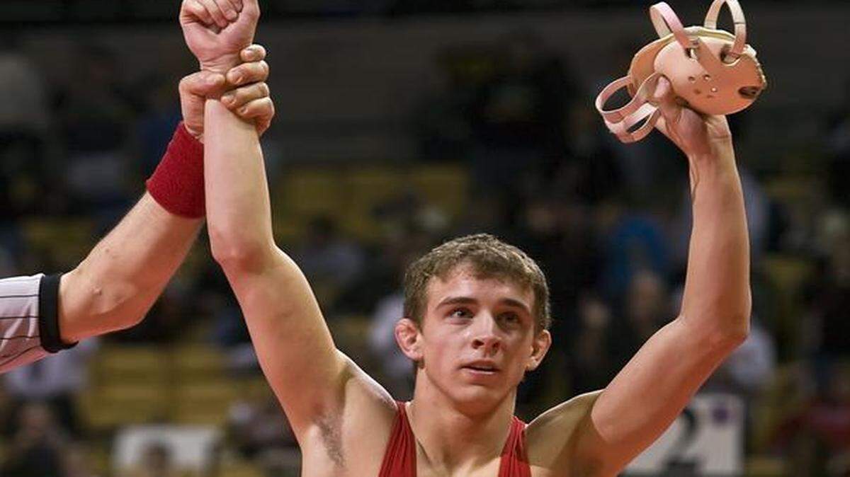 
Alan Waters, who won four state championships at Park Hill High School, is unbeaten this year at Missouri.
