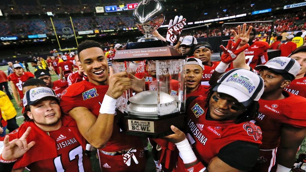 Louisiana-Lafayette won the 2014 New Orleans Bowl.