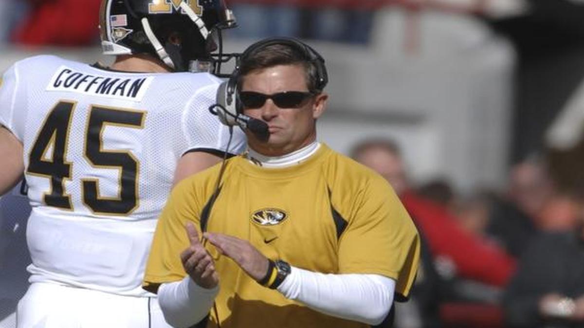 Andy Hill, assistant coach of Missouri football