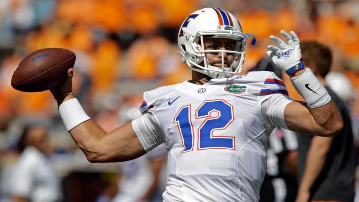 Florida quarterback Austin Appleby.