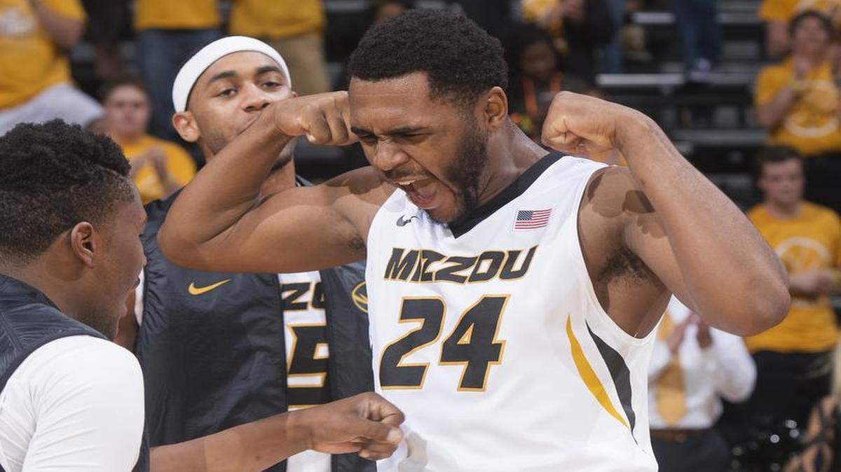 Missouri freshman Kevin Puryear (right) leads the Tigers at 13 points per game.
