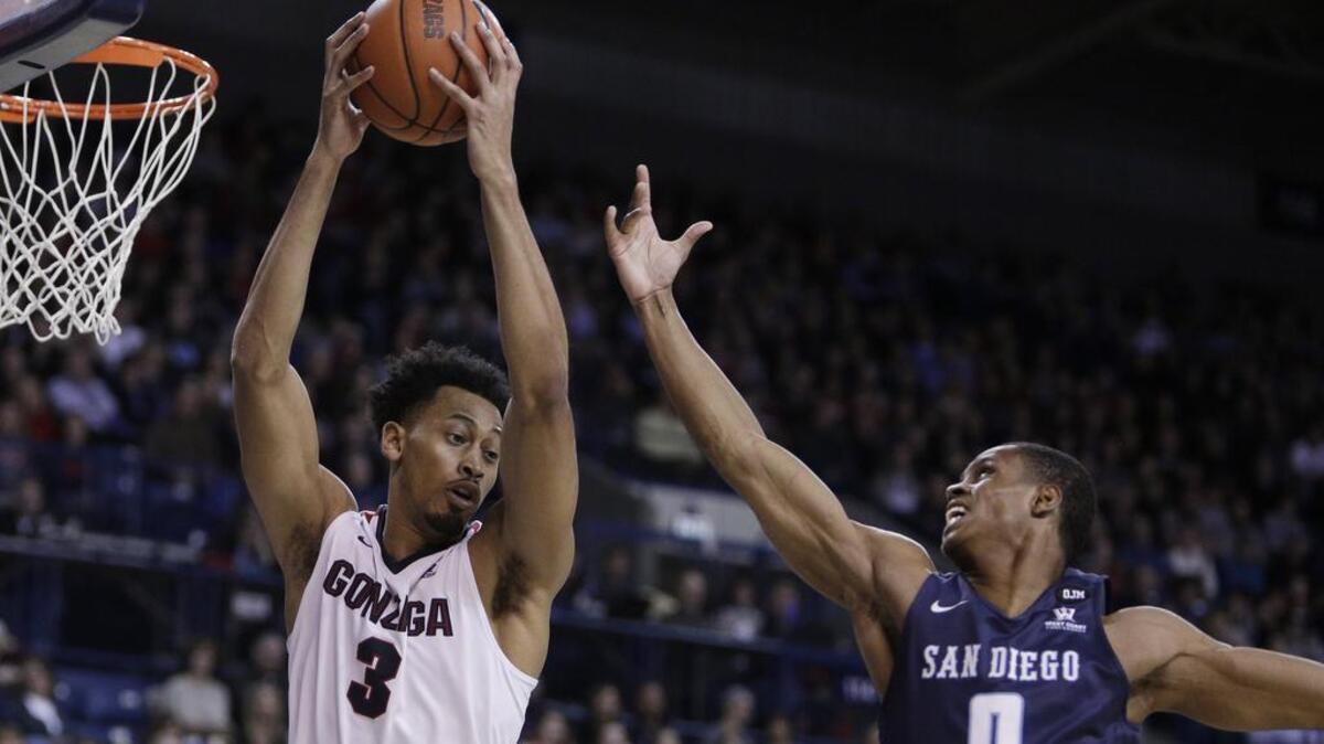 Johnathan Williams III (left) reached the Final Four with Gonzaga after transferring from Mizzou.