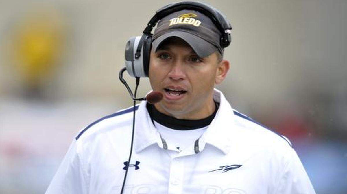 
Toledo head coach Matt Campbell
