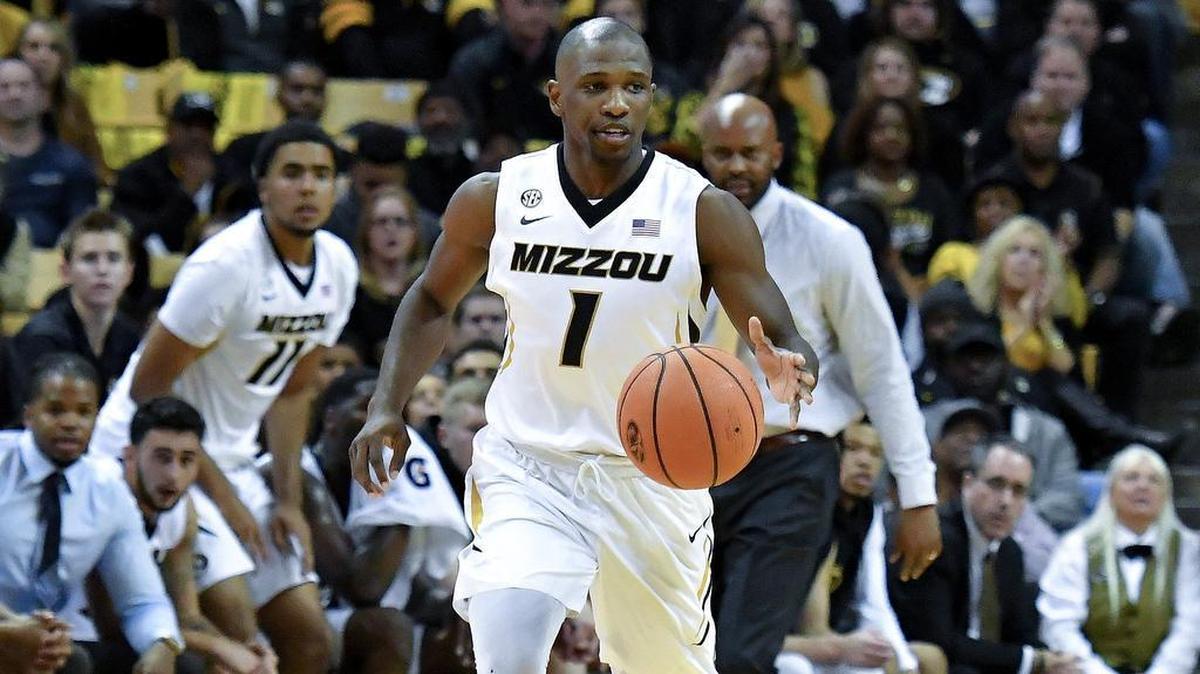 Missouri Tigers guard Terrence Phillips during a Nov. 10 game against the Iowa State Cyclones at Mizzou Arena in Columbia.