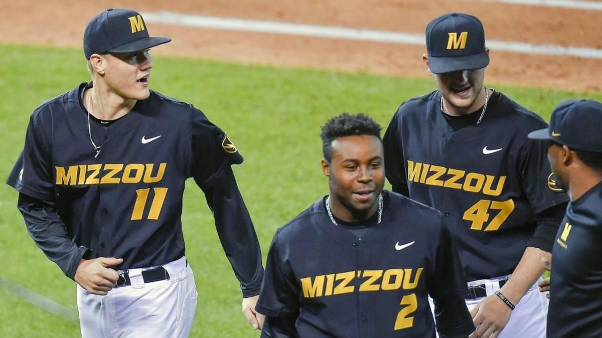 Tanner Houck (left) and Missouri start play in the SEC Tournament on Tuesday against Vanderbilt