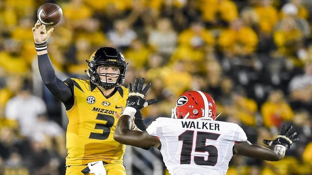 Missouri sophomore quarterback Drew Lock broke the program record for most passing yards in the first three games of a season after his 376-yard effort Saturday against Georgia. He also threw three interceptions, his first picks of the season, in a 28-27 loss during the Tigers’ SEC opener.