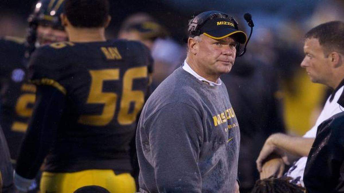 
Missouri defensive coordinator Dave Steckel.

