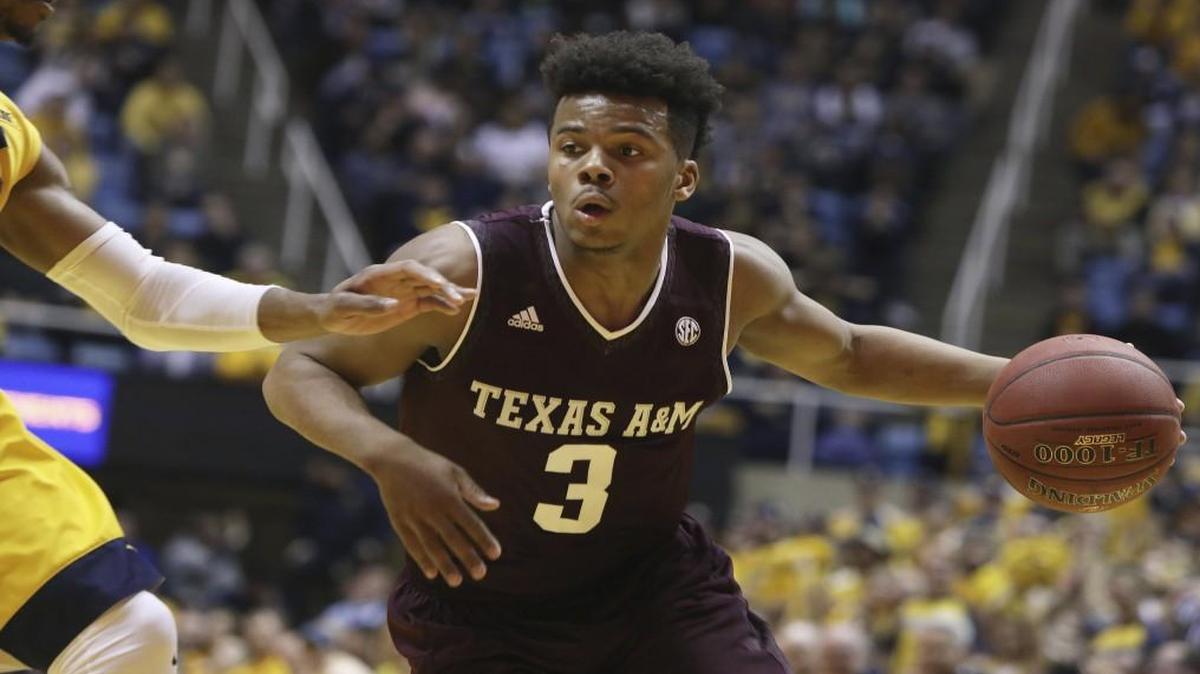 Texas A&M guard Admon Gilder.