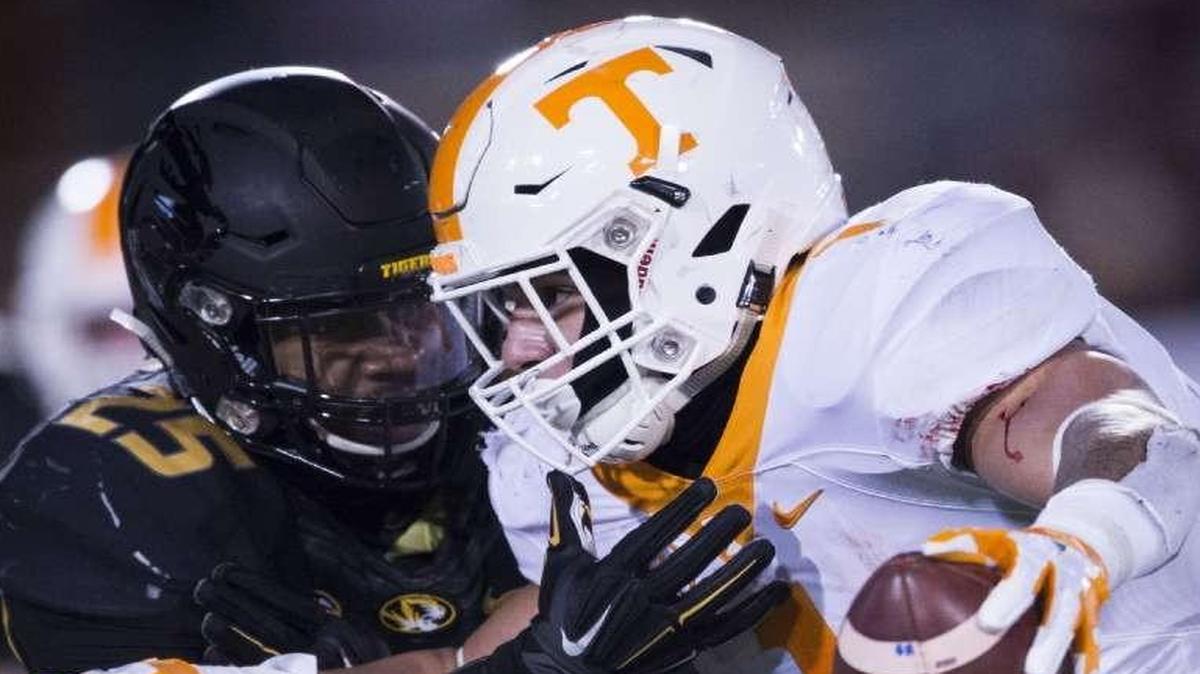 Linebacker Donavin Newsom and the rest of the Tigers’ defense found out it was hard bringing down Tennessee running back Jalen Hurd in Saturday’s game.