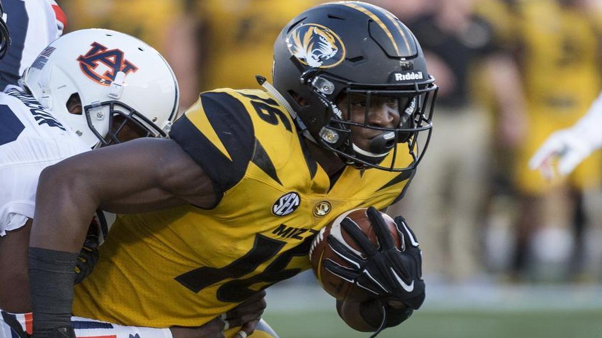 Missouri running back Damarea Crockett