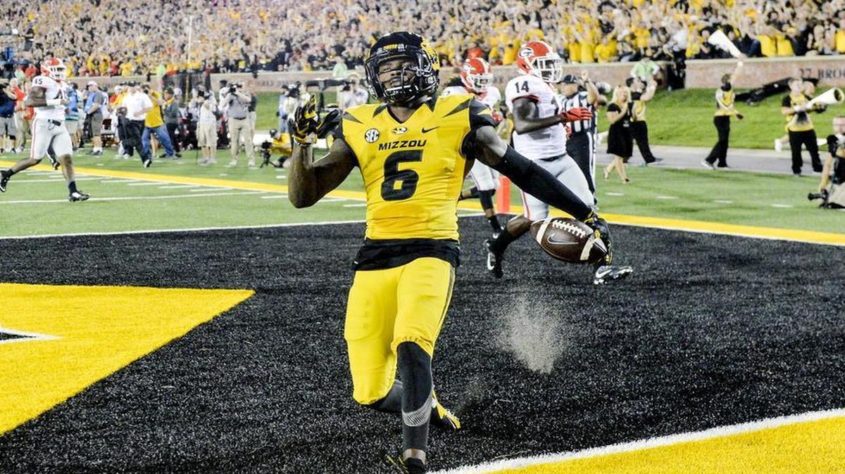 Missouri Tigers wide receiver J’Mon Moore