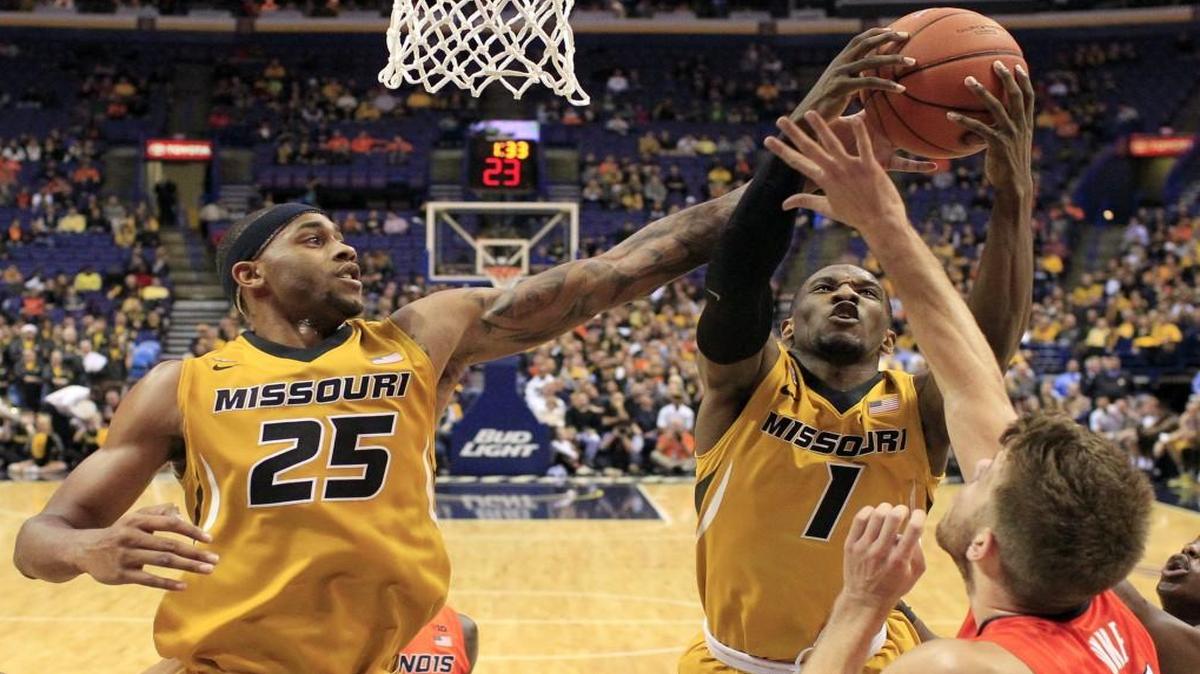 Russell Woods (left) and Terrence Phillips are to be in the starting lineup Wednesday when Missouri opens SEC play at Georgia.