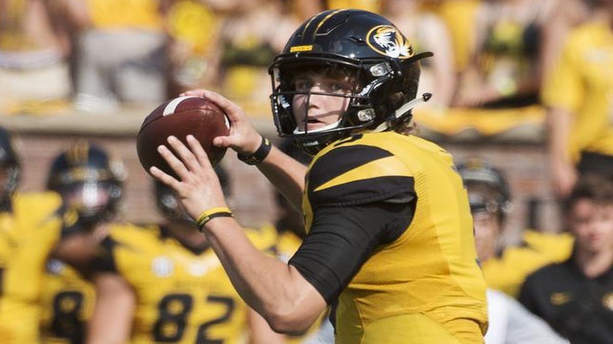 
Missouri freshman Drew Lock says veteran Maty Mauk has been a good teacher. “I couldn’t be more thankful for the things that he’s done for me …” Lock said. “He’ll tell me when I messed up, which is good. I’m completely for that. But then, at the same time, he’ll tell me what I’m doing good.”
