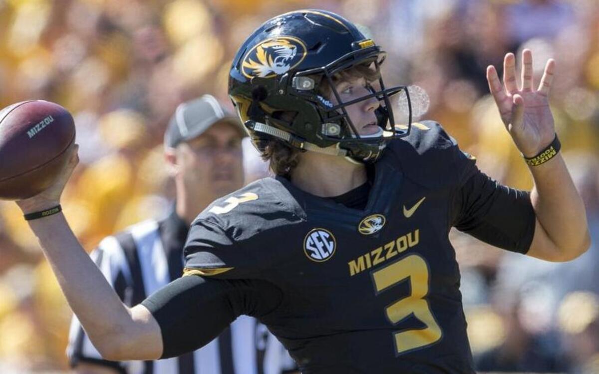 
On Saturday, Drew Lock will become the first true freshman to start at quarterback under coach Gary Pinkel at Mizzou.
