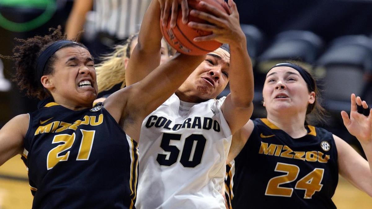 Cierra Porter (left) and Sierra Michaelis (right) pushed Missouri to a road win over Colorado on Saturday and a 10-0 record.