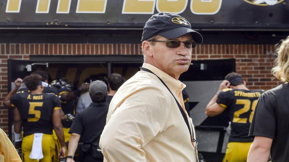 University of Missouri athletic director Jim Sterk.