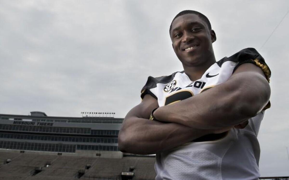 
University of Missouri running back Morgan Steward on Aug. 9.
