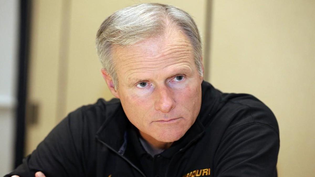 Missouri head coach Kim Anderson.